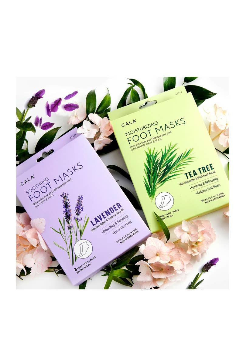 Lavender Soothing Foot Mask Set - 3 Pairs