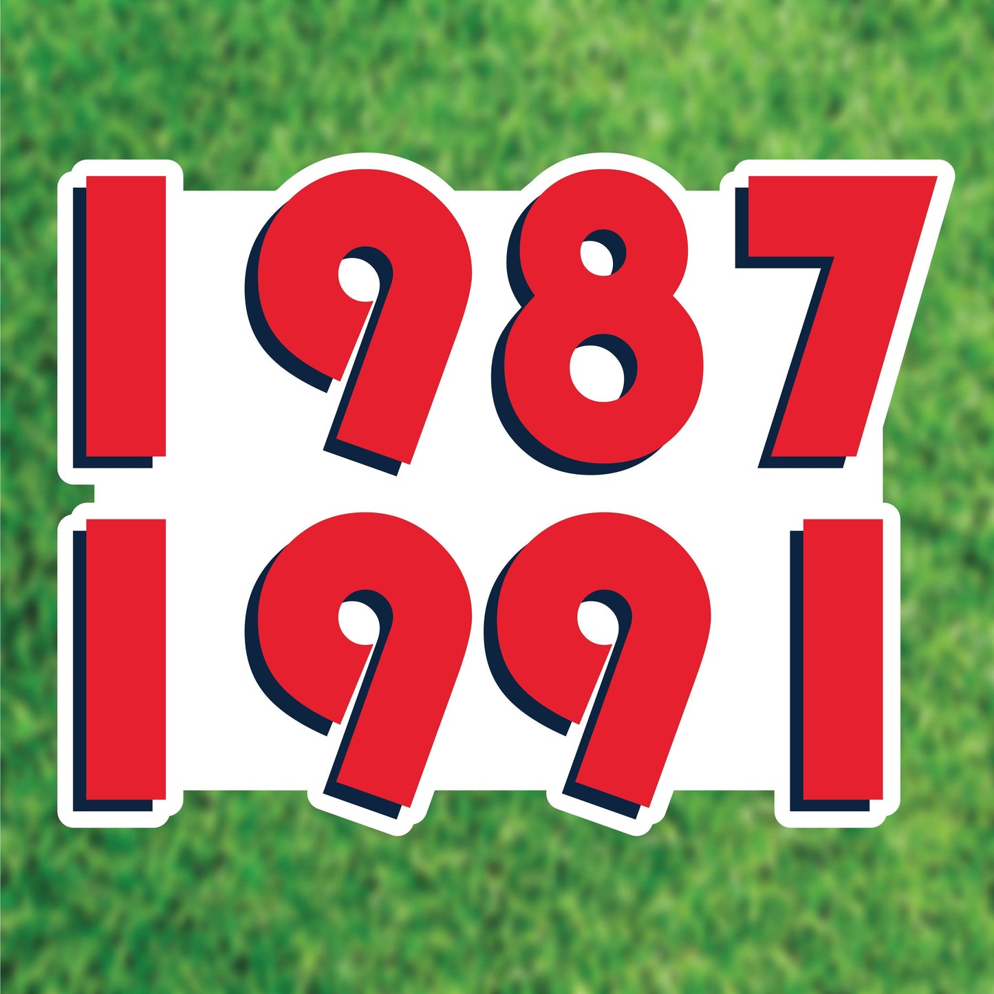 Minnesota Baseball 8791 Vinyl Sticker: 3 inch