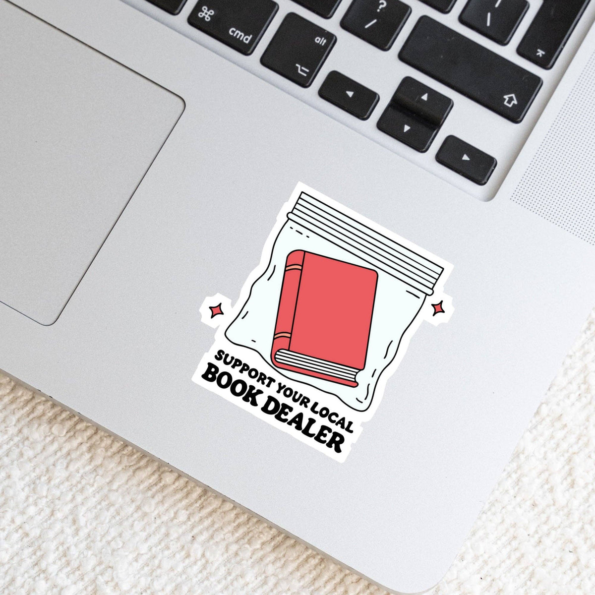 Support Your Local Book Dealer Sticker