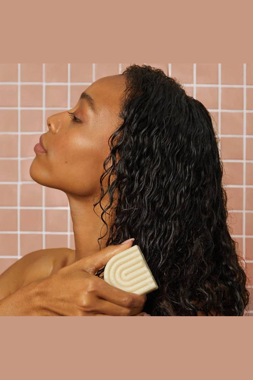 Coconut Oil Conditioner Bar for Dry Damaged Hair