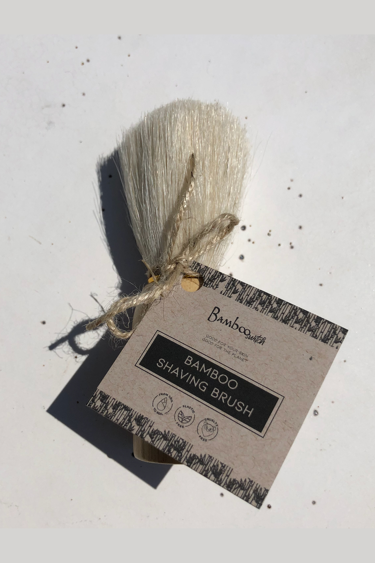 Natural Bristle Shave Brush