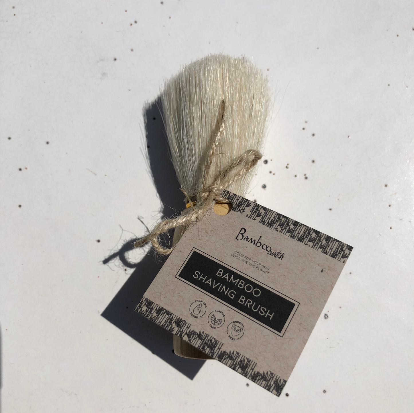 Natural Bristle Shave Brush