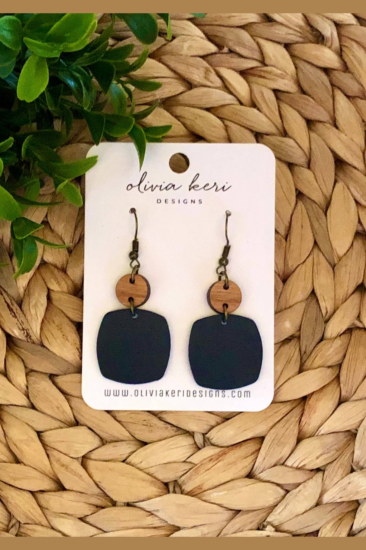 Nora - Navy Earrings