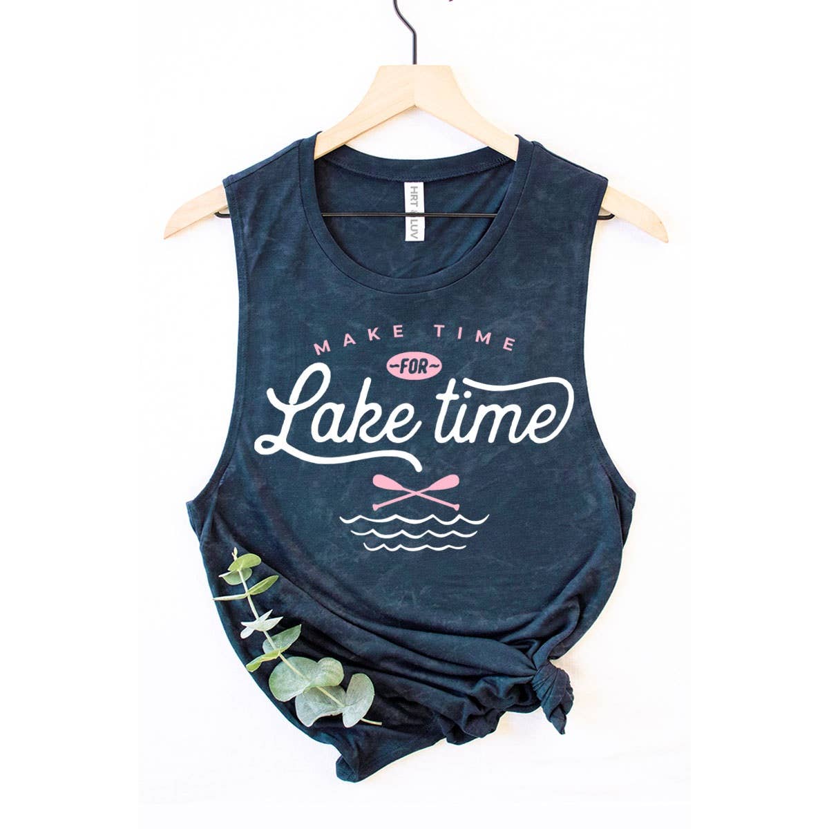 Make Time for Lake Time Graphic Tank