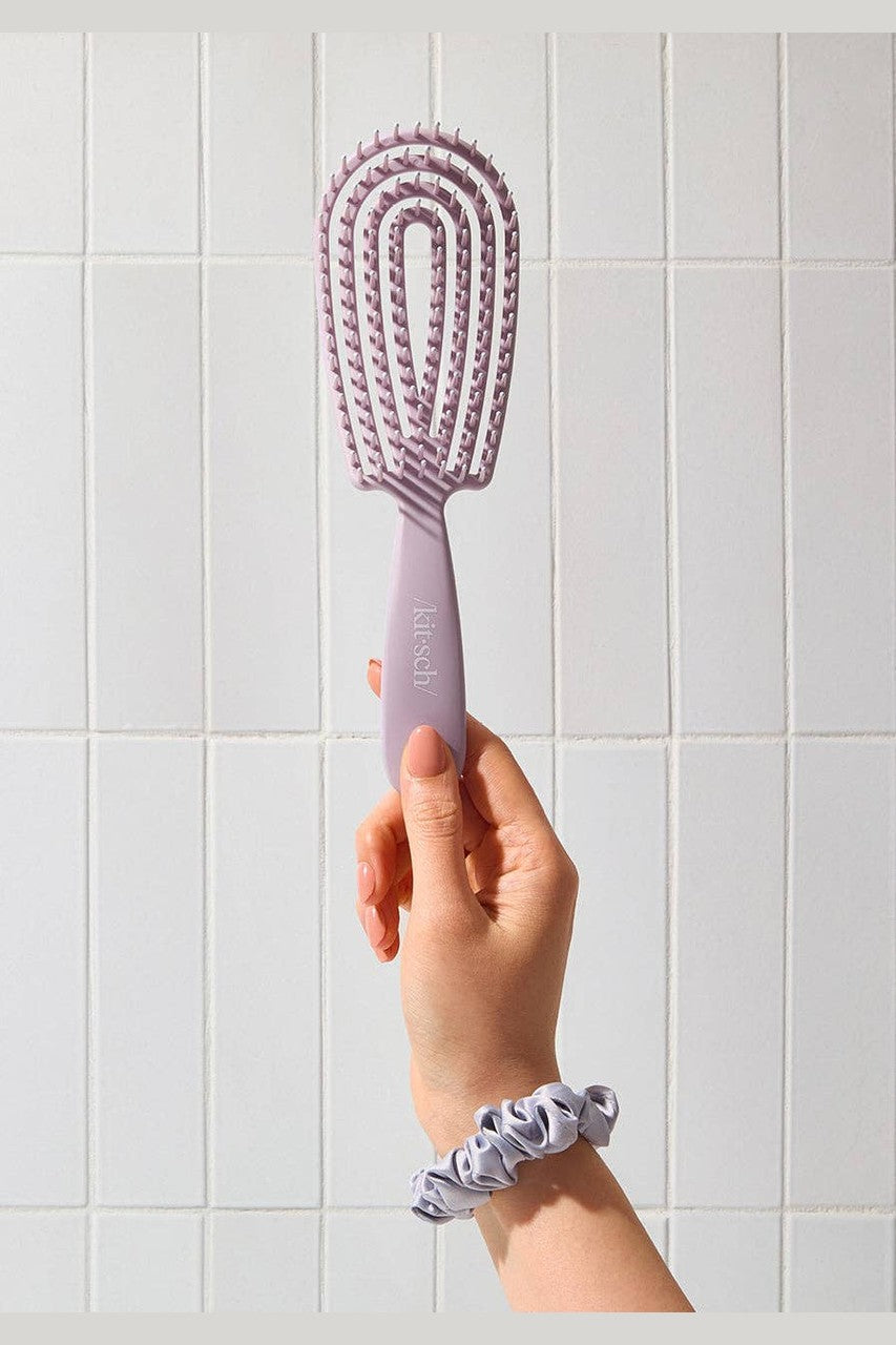 Detangling Flexi Brush - Soft Violet