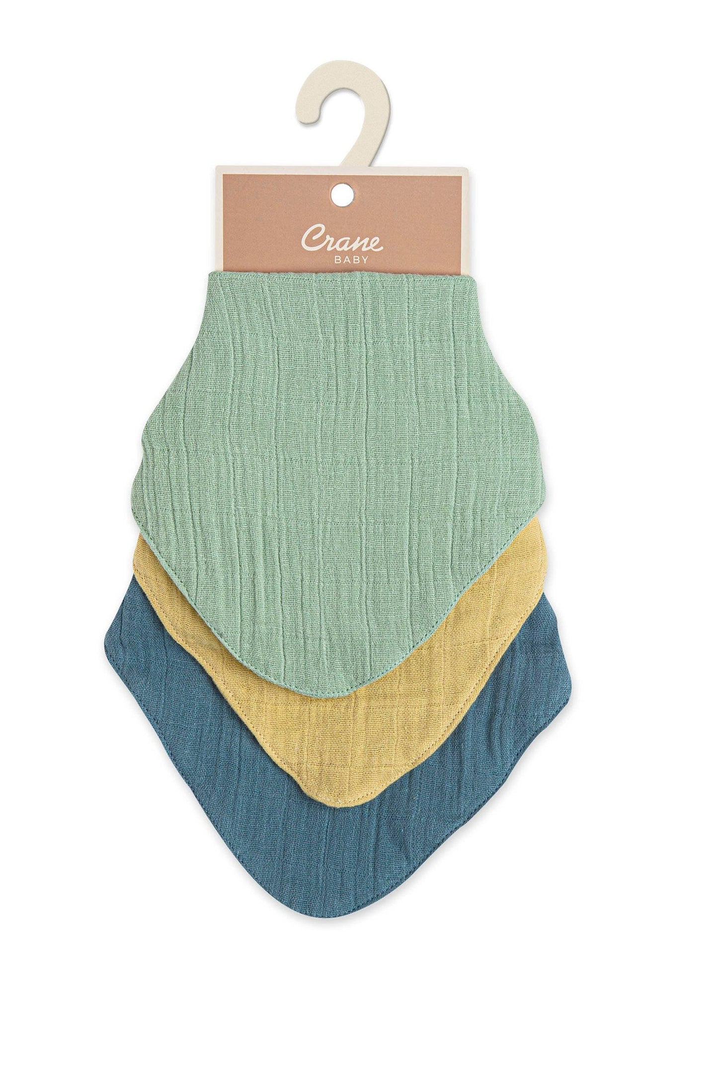 Muslin 3-Pc. Bib Set - River