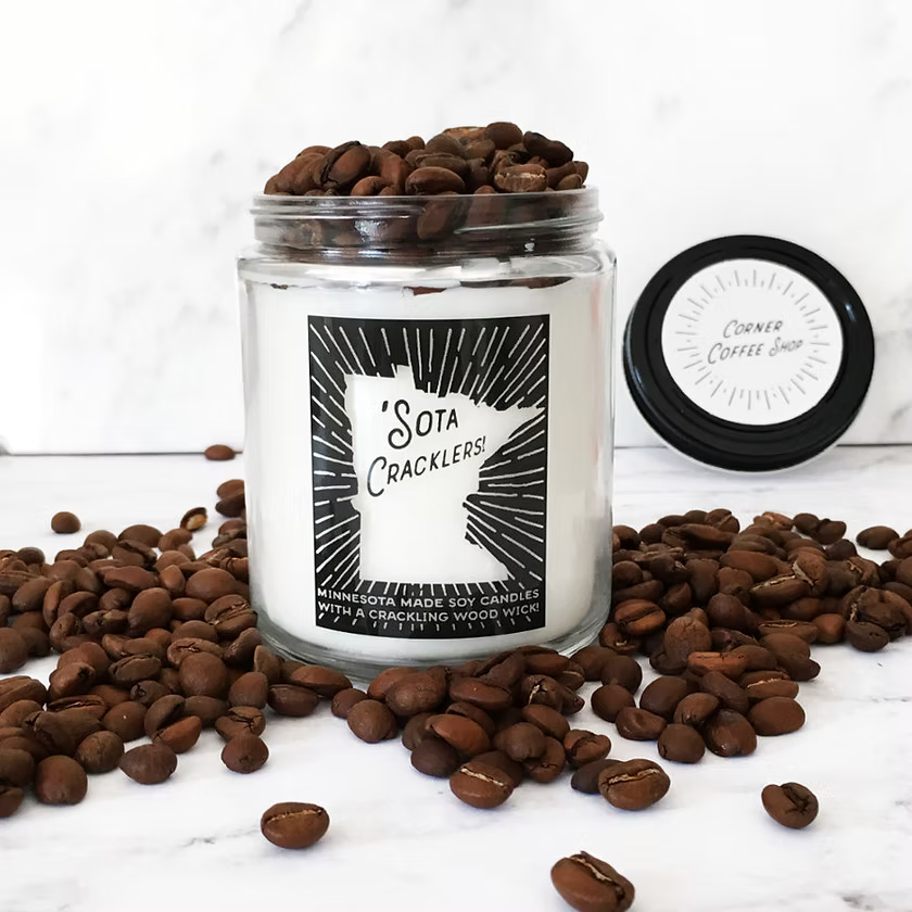 Corner Coffee Shop 'Sota Cracklers Candle