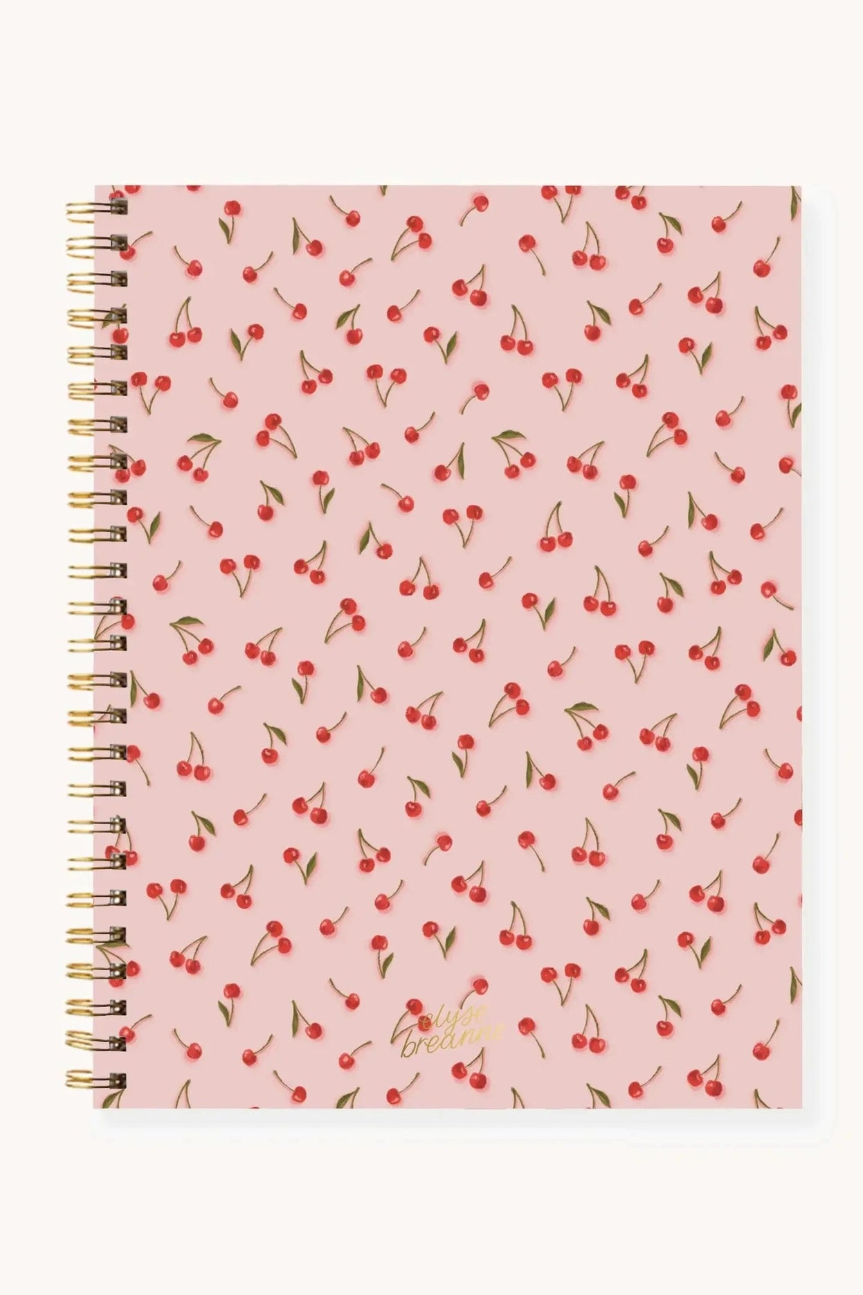 Floral Softcover Spiral Notebook: Pressed Floral