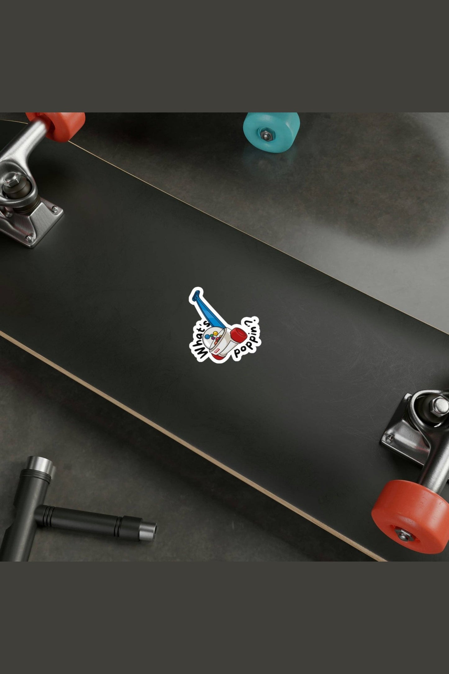 What's Poppin? Vinyl Sticker Decal