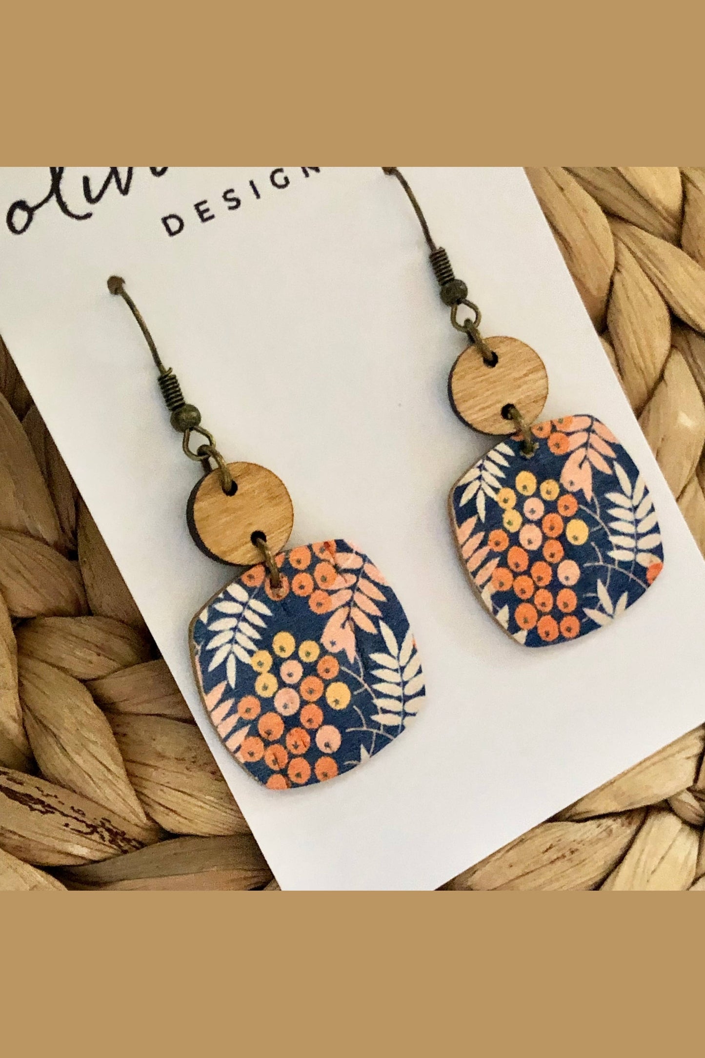 Nora - Fall Berry Earrings