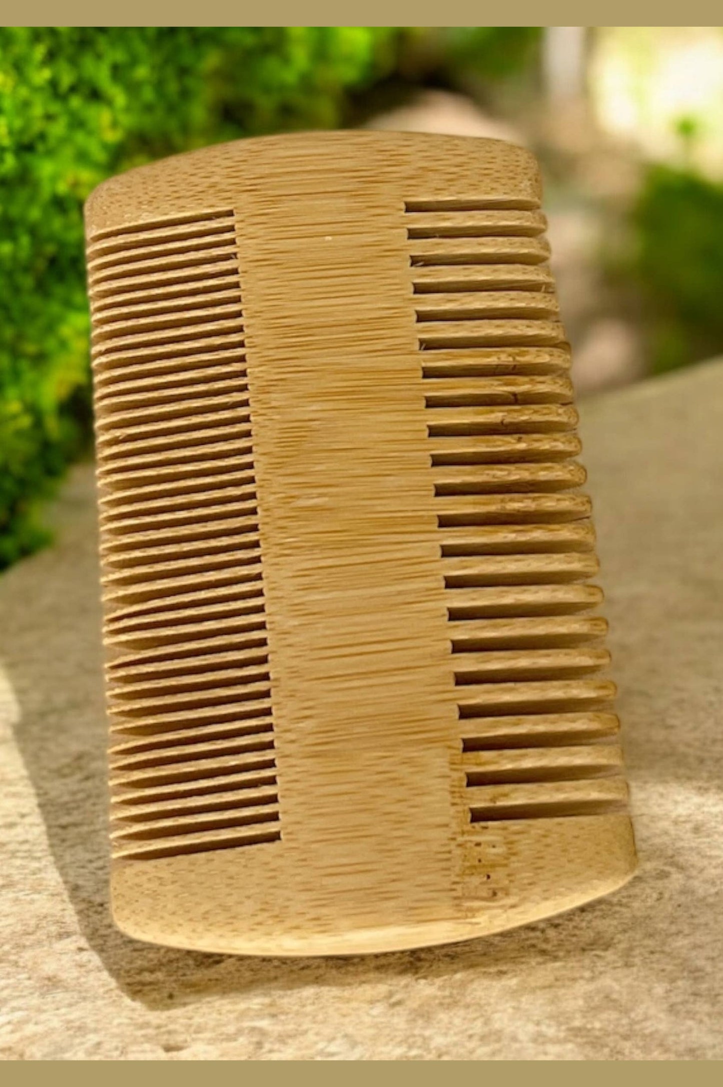 Bamboo Beard Comb