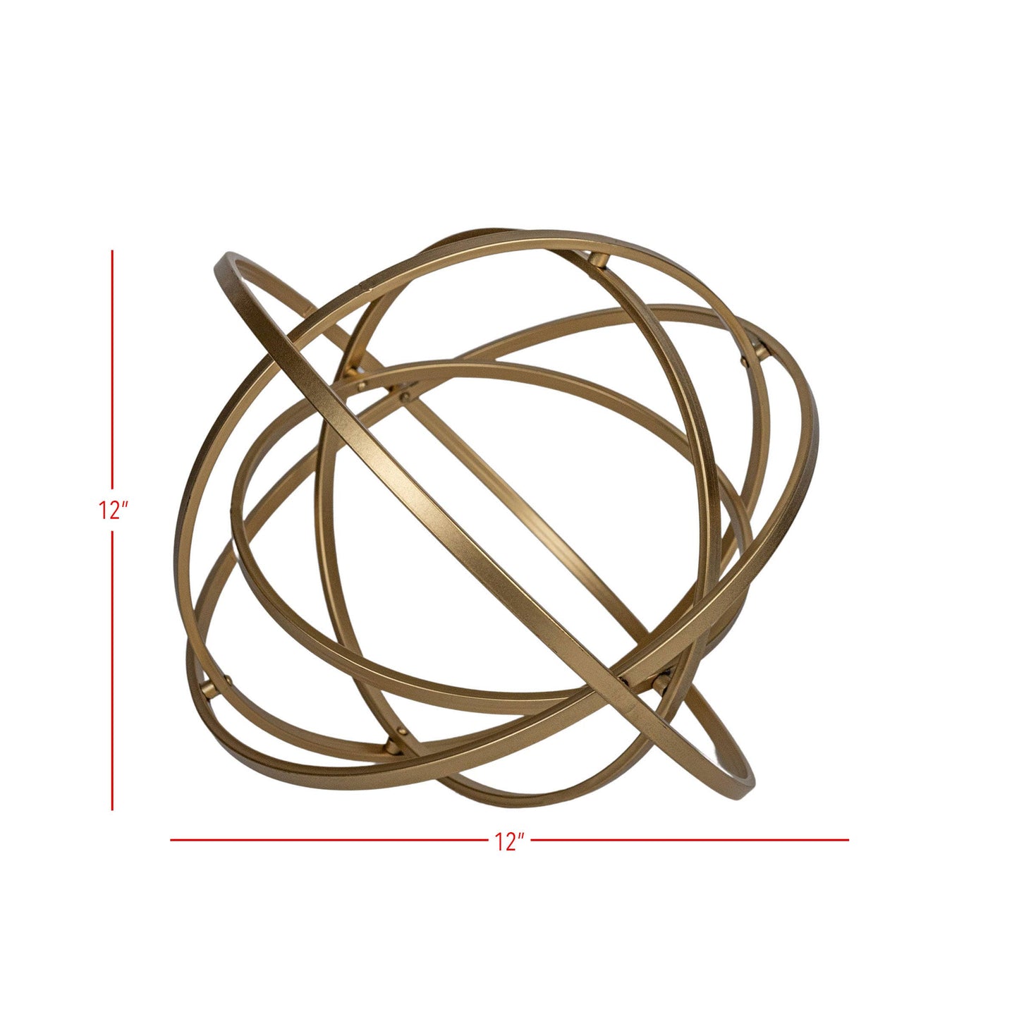 Prescott Brass Folding Garden Orb Metal
