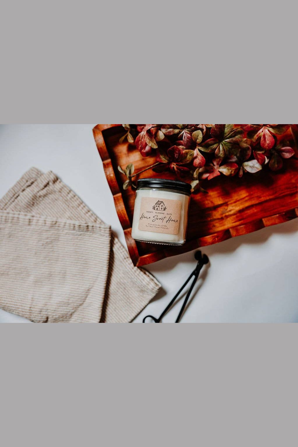 Home Sweet Home Housewarming Gift Candle