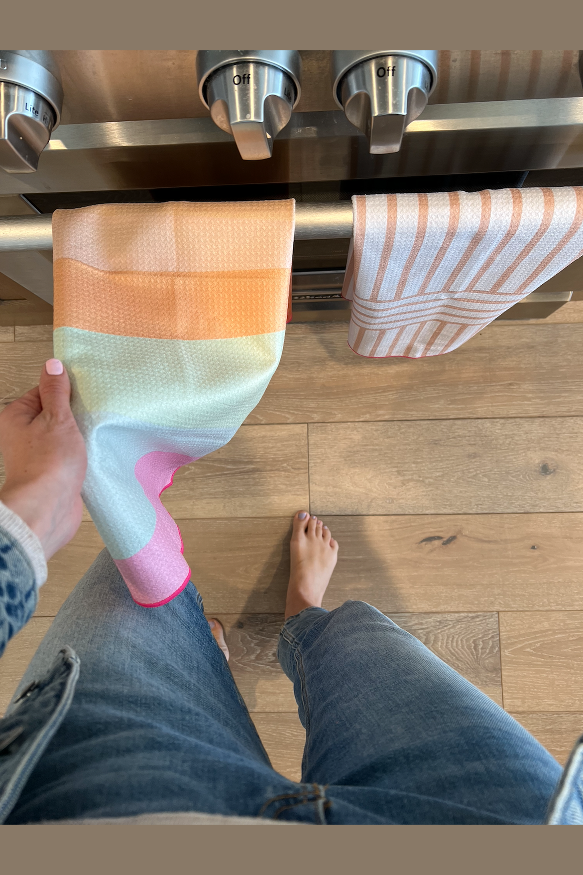 Bloom Dish Towels - California Sunset