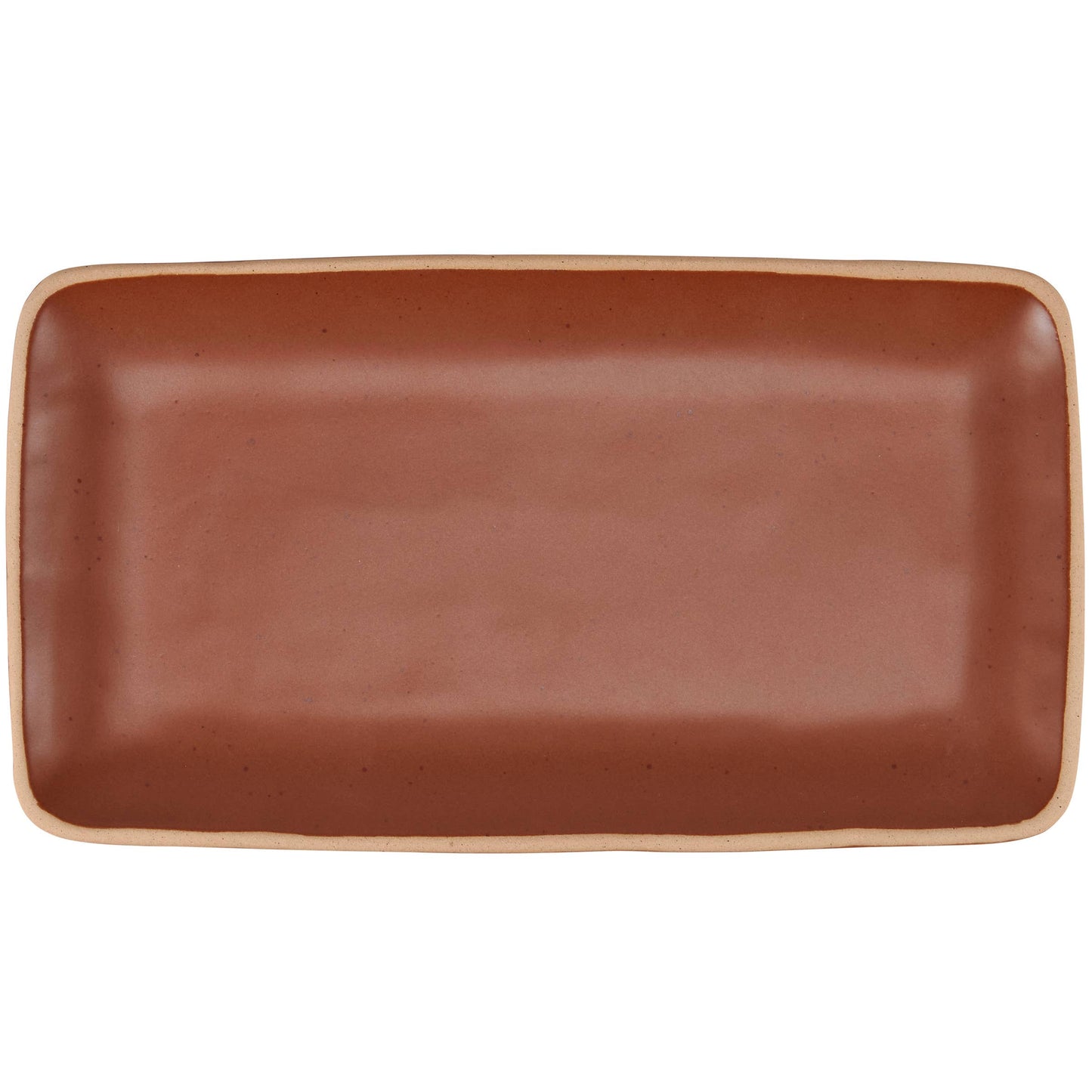 Rectangular Red Cottage Platter
