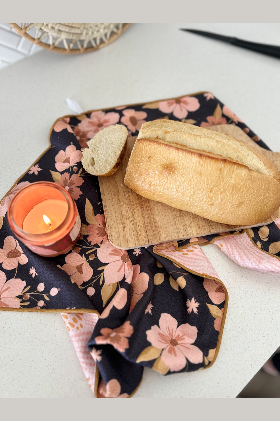 Bloom Dish Towels - Chrysanthemum