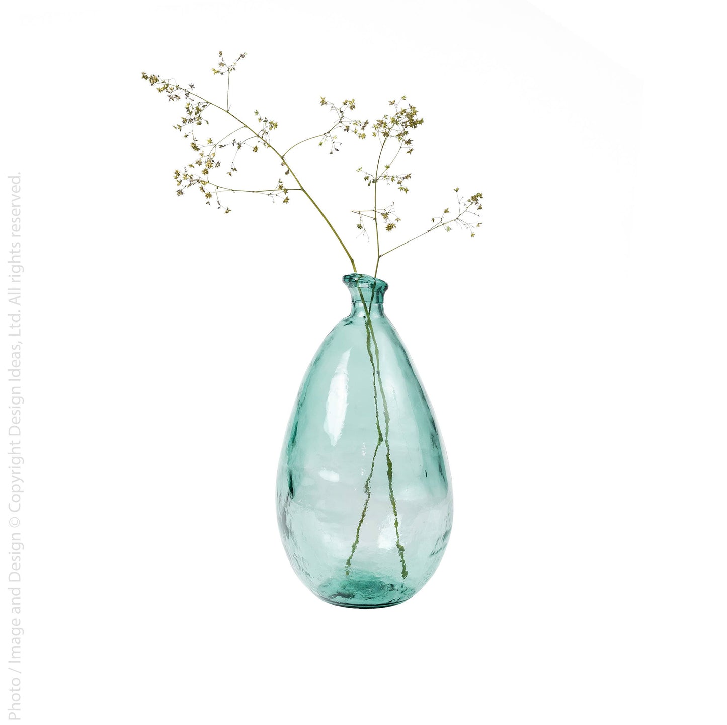 Large Green Nile River Bottle