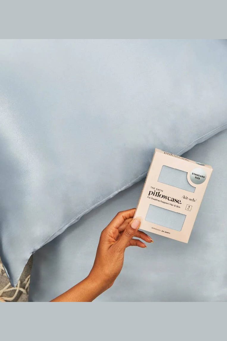 Standard Satin Pillowcase - Haze Blue