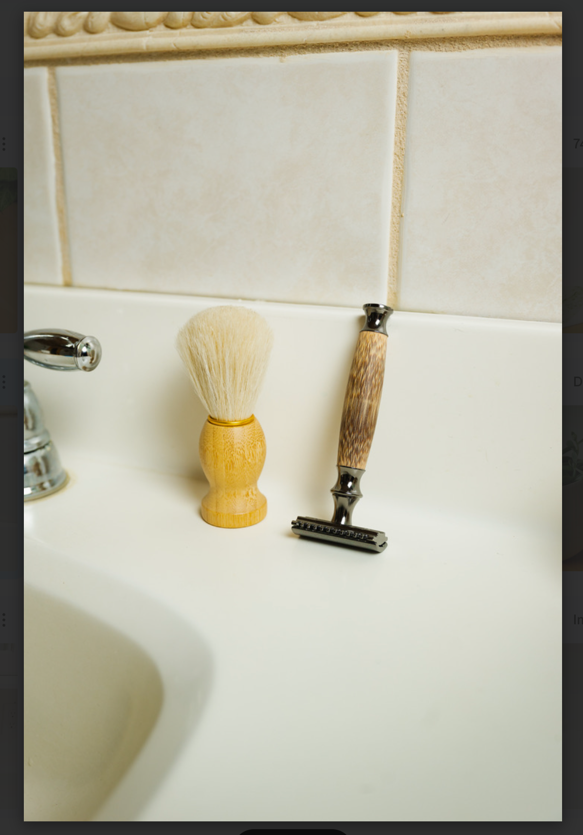 Natural Bristle Shave Brush