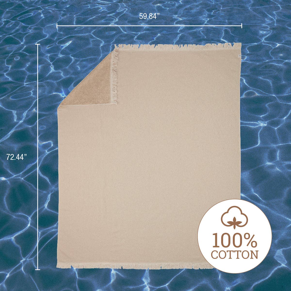 Malibu LUXE Blanket: Windward Navy