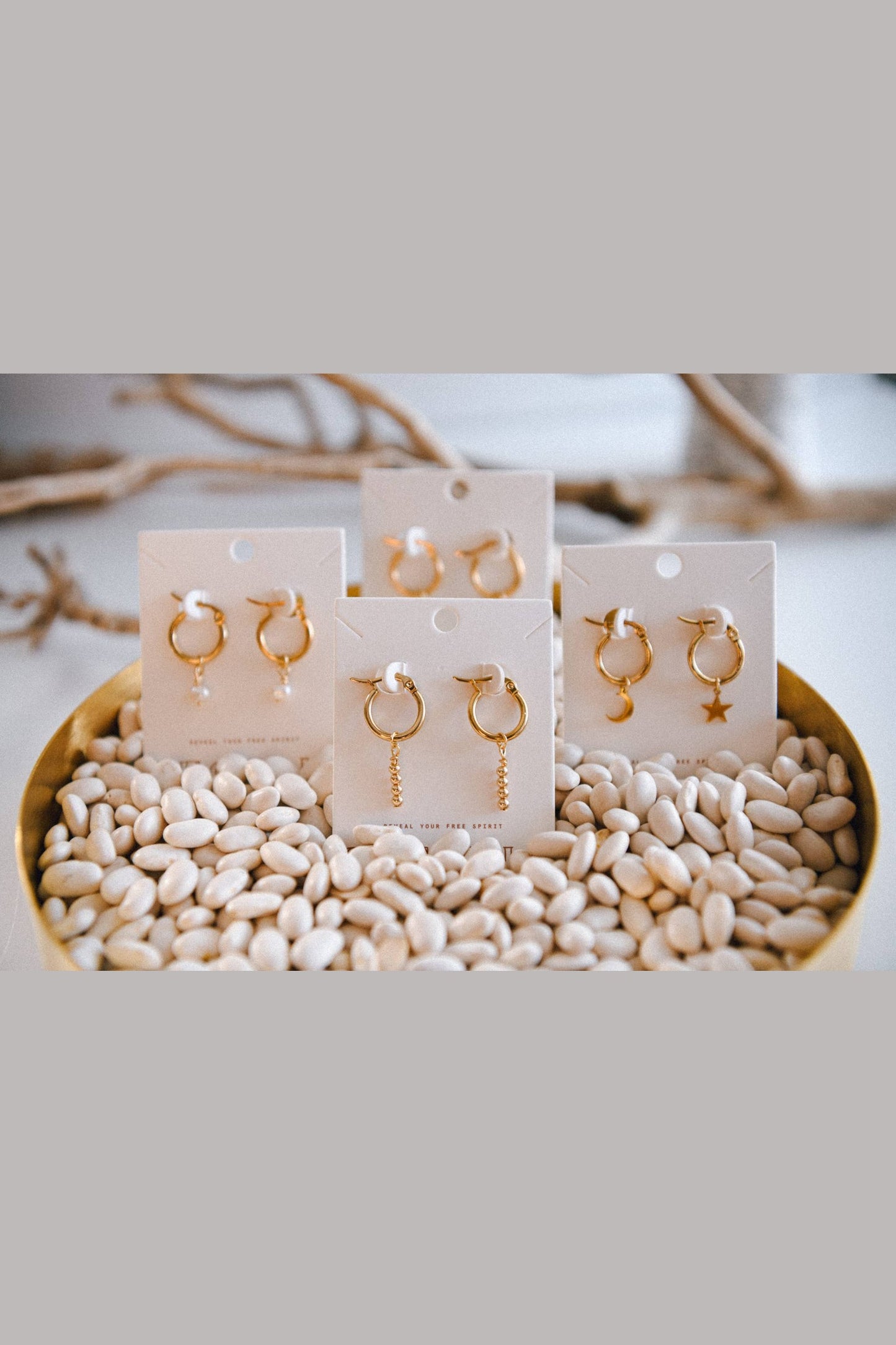 The Classic Gold Hoop Earrings