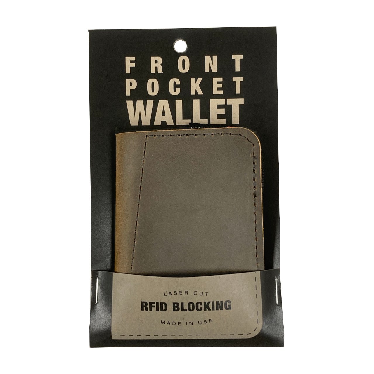 Front Pocket Wallet: Tan