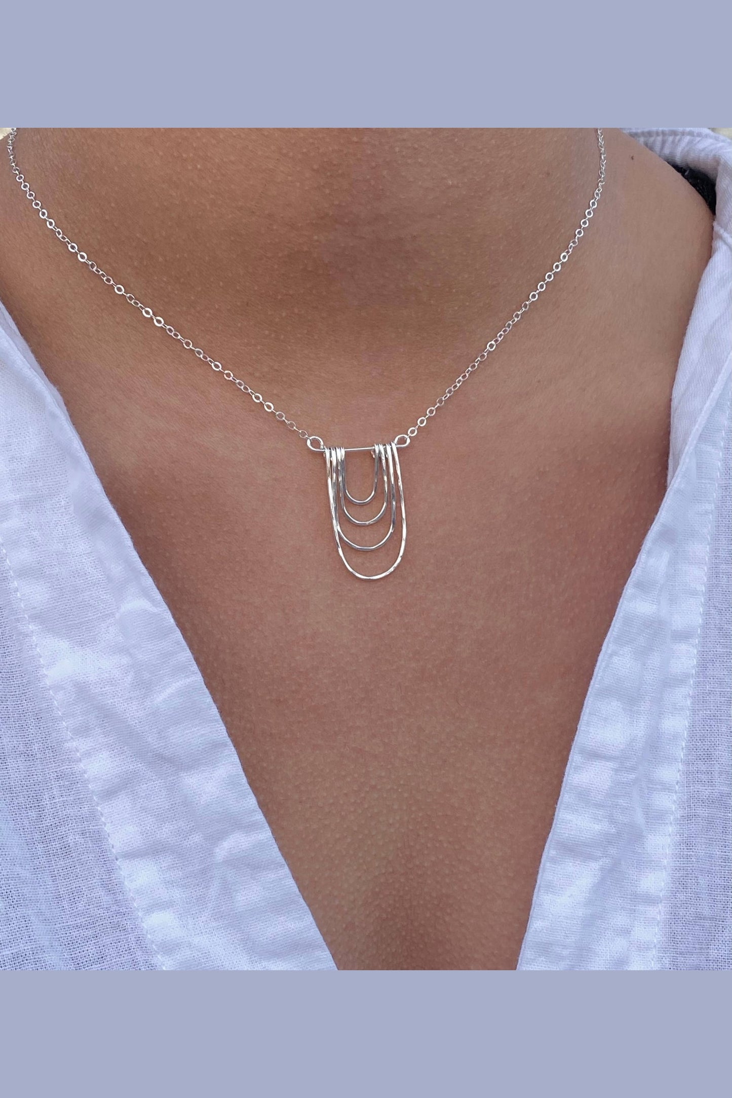 Modern Arc Necklace