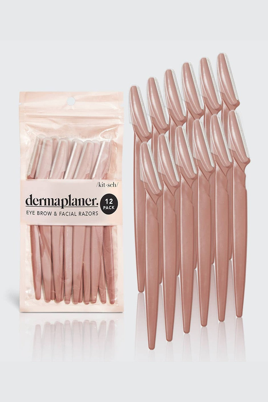 Terracotta Recycled Plastic Dermaplaners 12pc Set