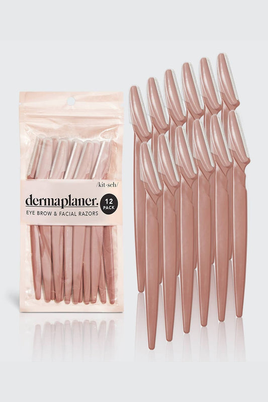 Terracotta Recycled Plastic Dermaplaners 12pc Set