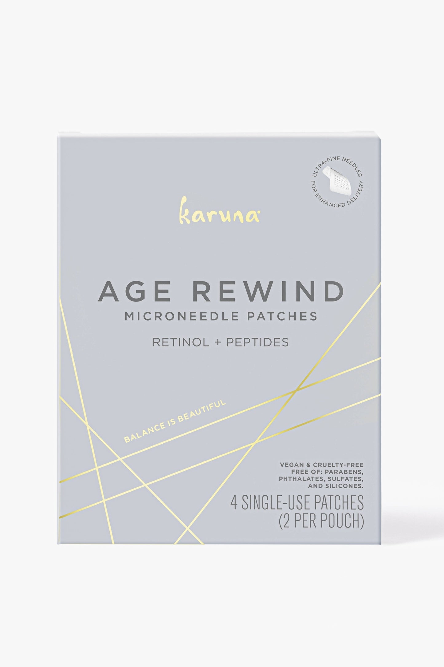 Age Rewind Microneedle Patches (2 Pairs / 4 Patches)