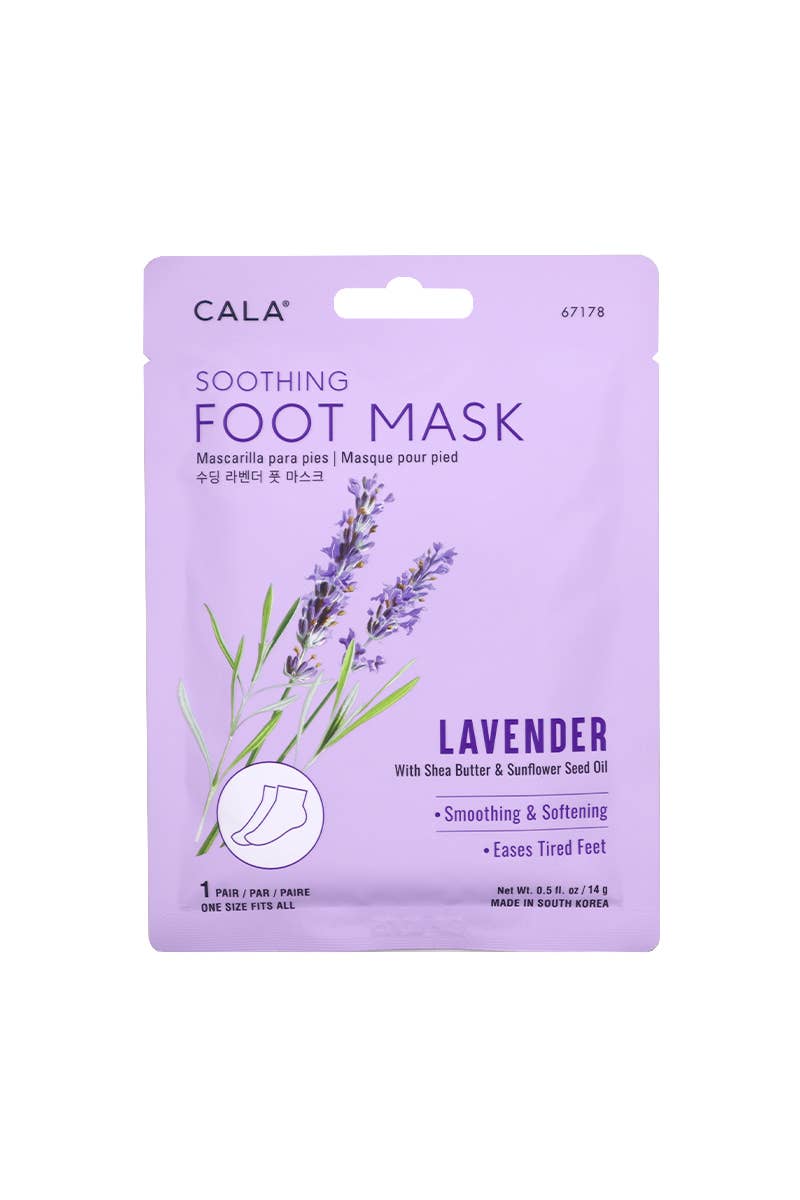 Lavender Soothing Foot Mask Set - 3 Pairs