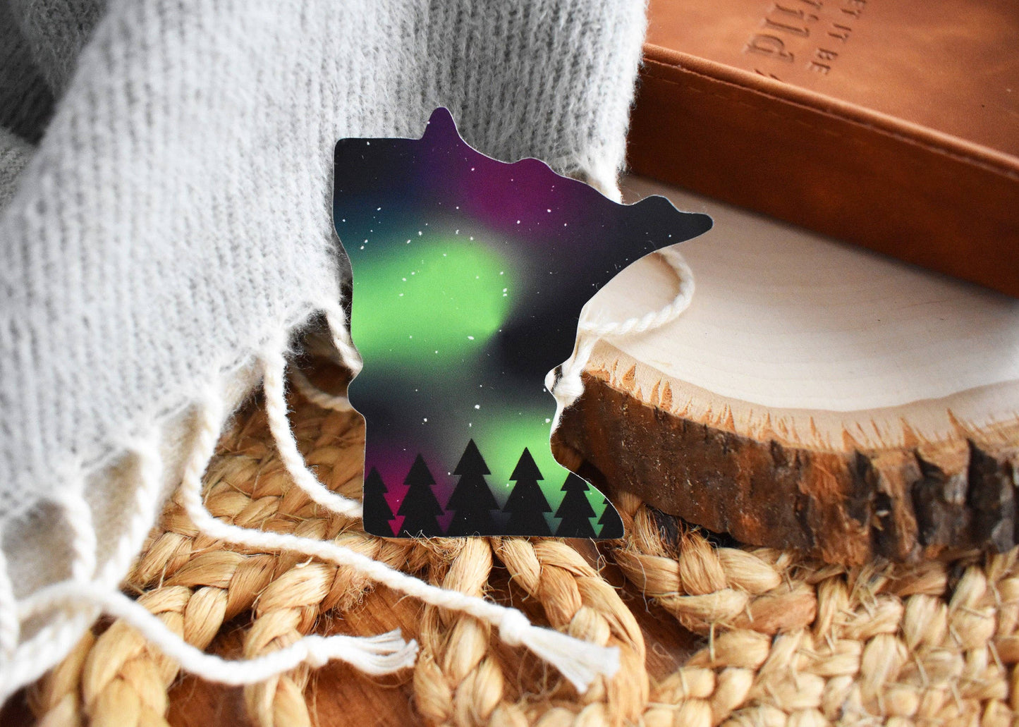 MN Northern Lights Sticker