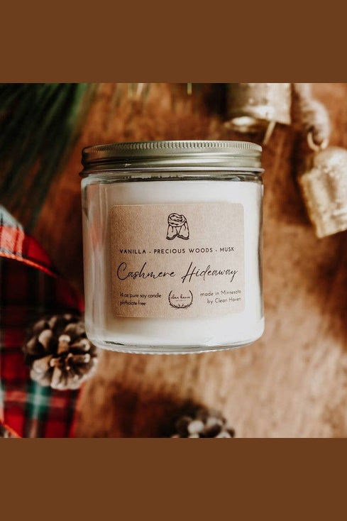 Cashmere Hideaway Soy Candle