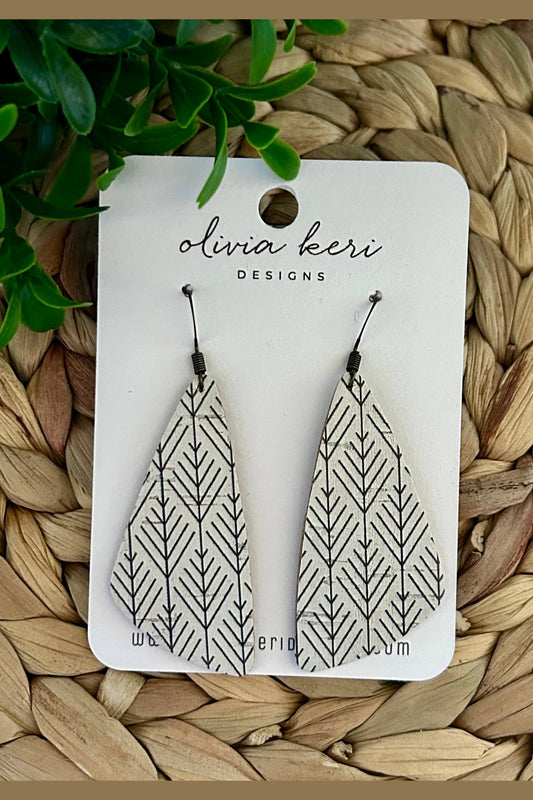 Zoe - Multi Arrows Earrings
