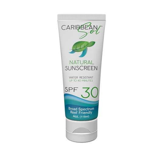 Caribbean Sol Natural Sunscreen SPF 30 - 4oz