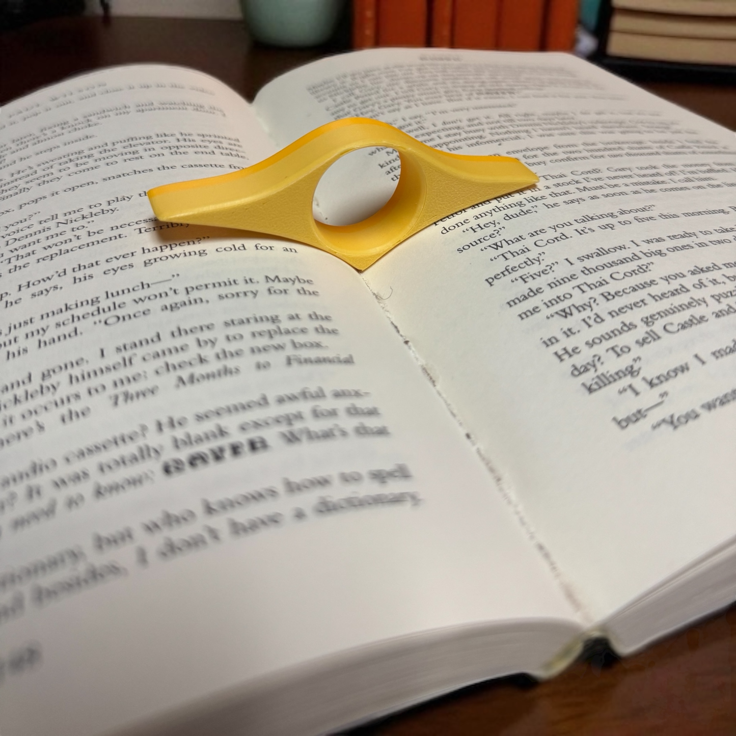 Thumb Page Holder for Reading: Navy