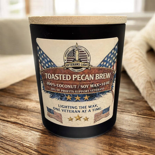 Toasted Pecan Brew Candle