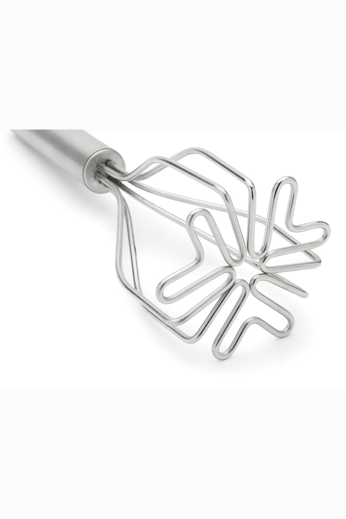 Fox Run 2-in-1 Mixer Stainless Steel Potato Masher, 10.5"