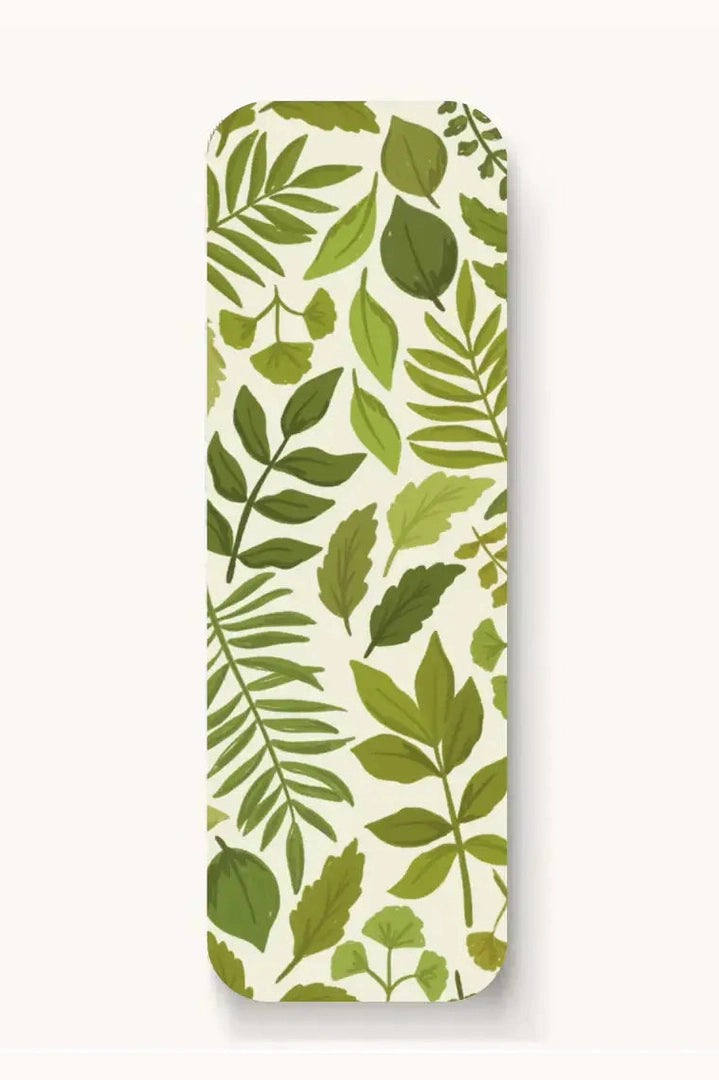 Floral Bookmark - Watercolor Checker