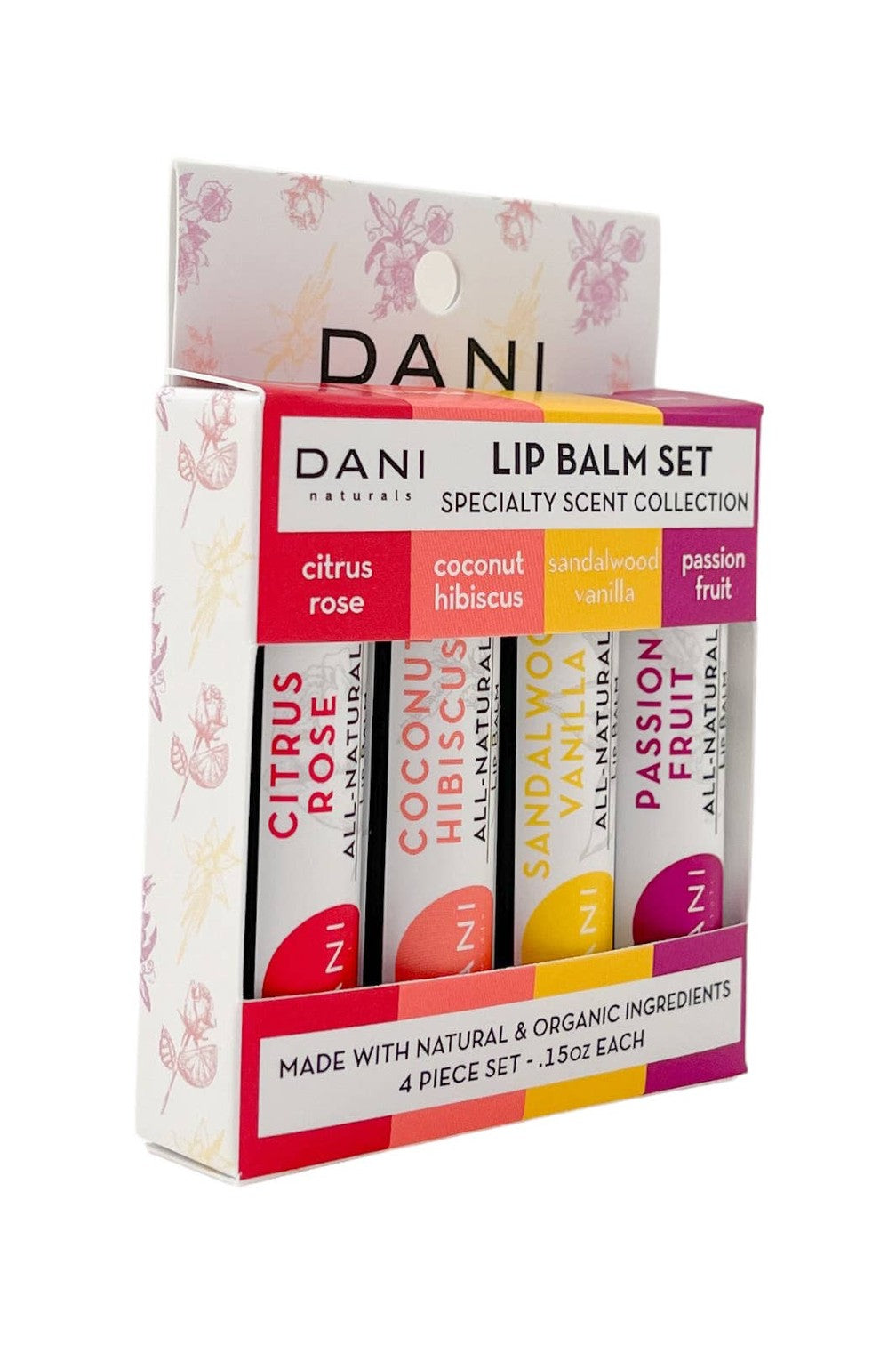 Lip Balm 4 Piece Set - Specialty Scent Collection
