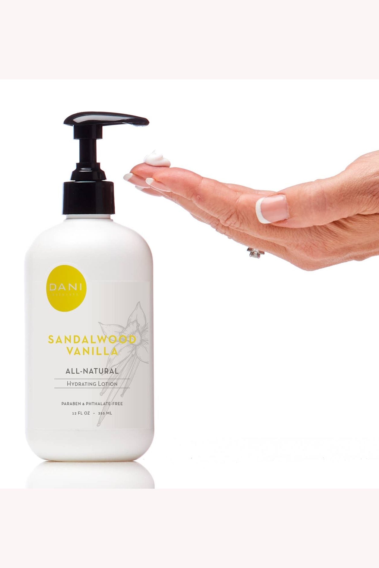 Sandalwood Vanilla Hand & Body Lotion 12oz