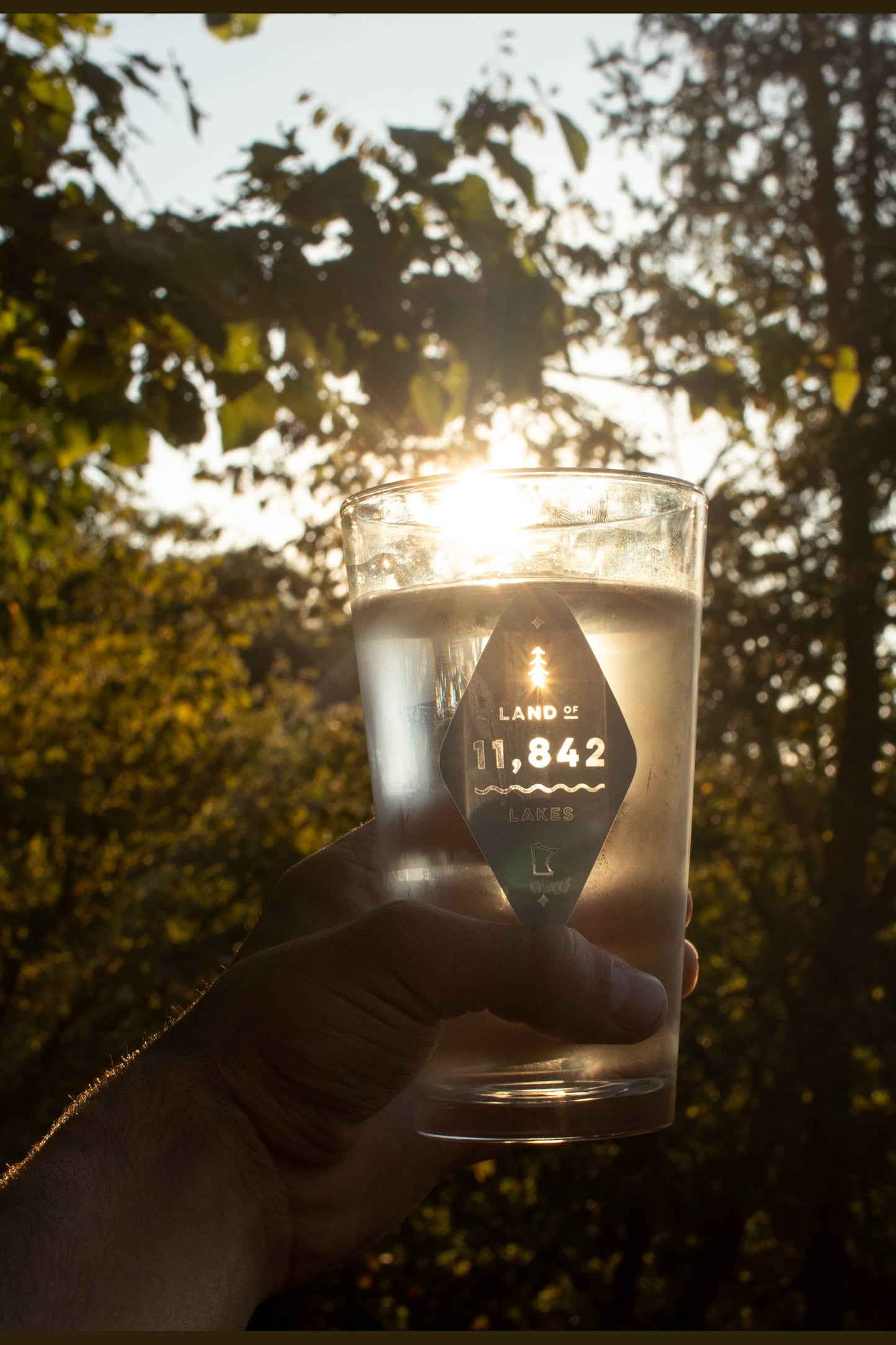 Land of Lakes Pint Glass
