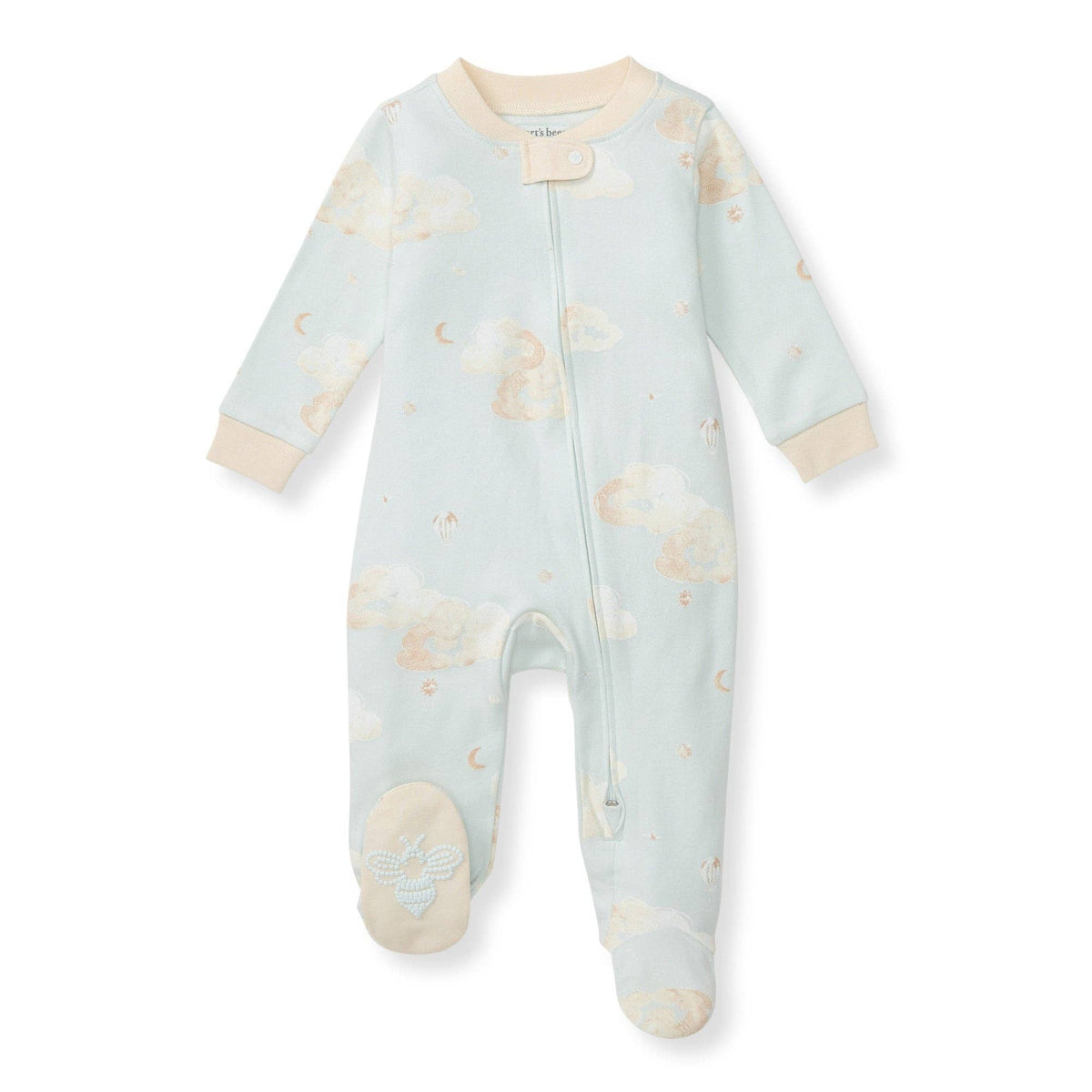 Good Night Sky Organic Cotton Sleep & Play - Ice Flow: Ice Flow / 6-9 Months