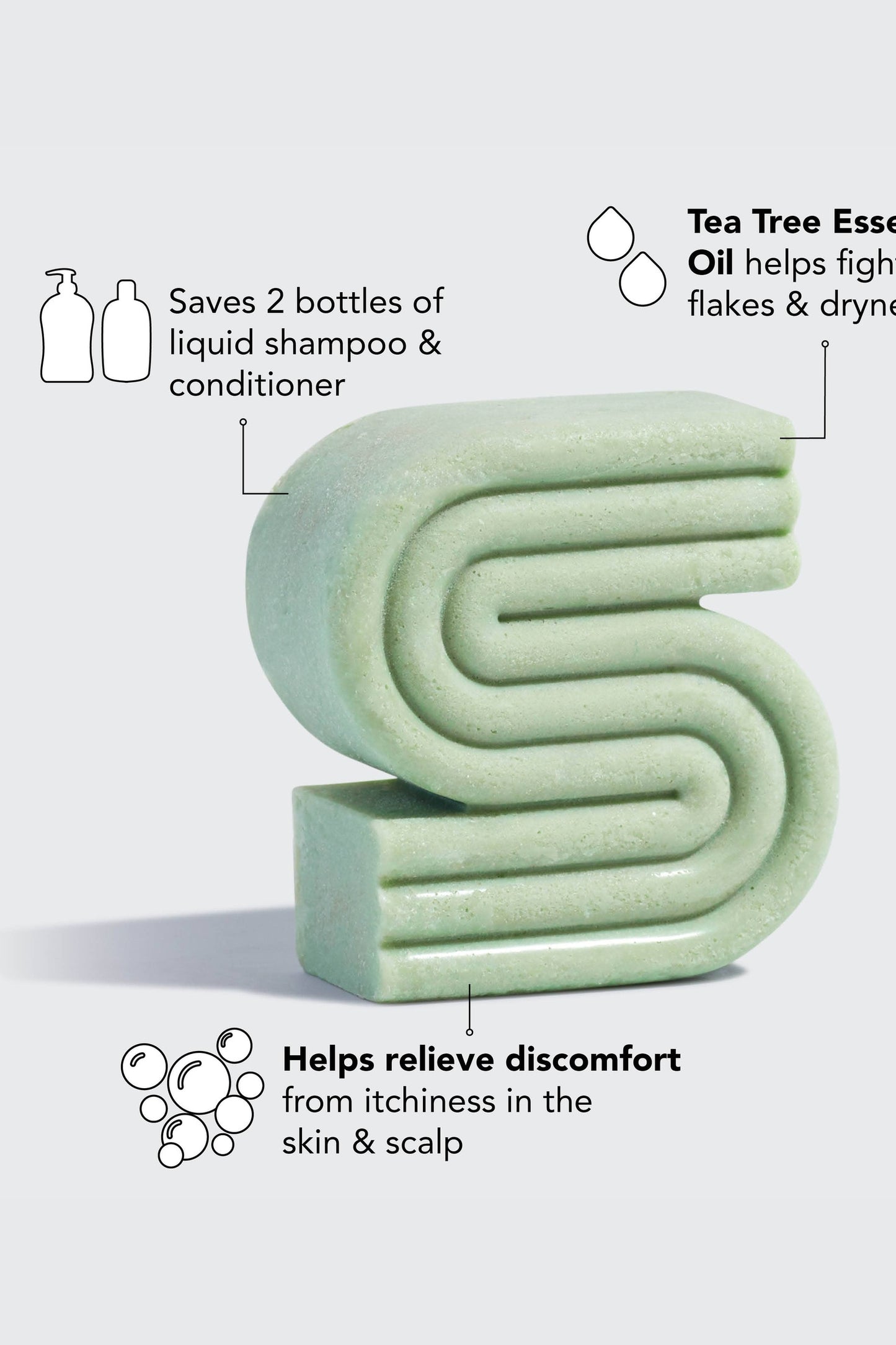 Tea Tree & Mint Clarifying Shampoo Bar