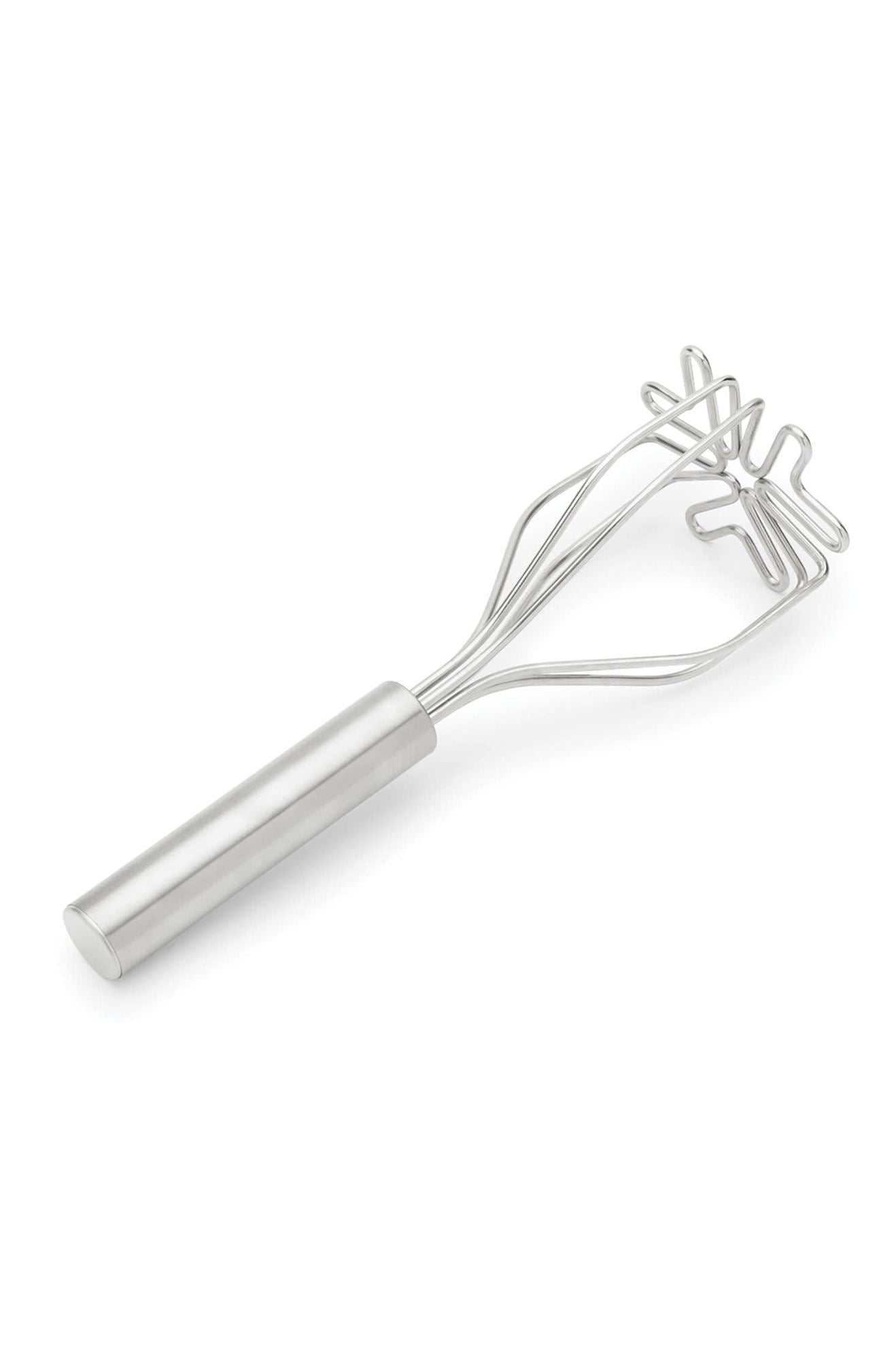 Fox Run 2-in-1 Mixer Stainless Steel Potato Masher, 10.5"