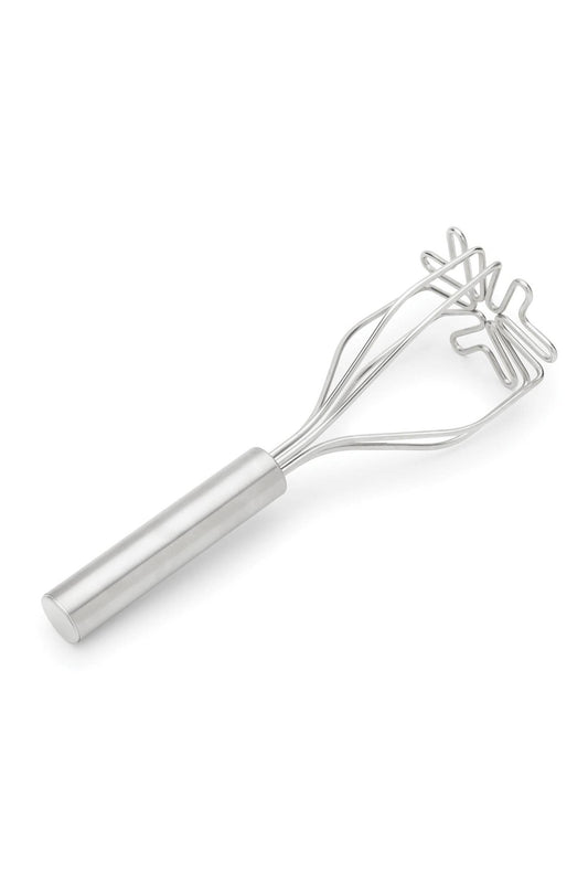 Fox Run 2-in-1 Mixer Stainless Steel Potato Masher, 10.5"