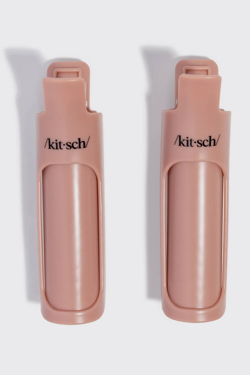 Kitsch Hair Volumizing Clip 2pc Set - Terracotta