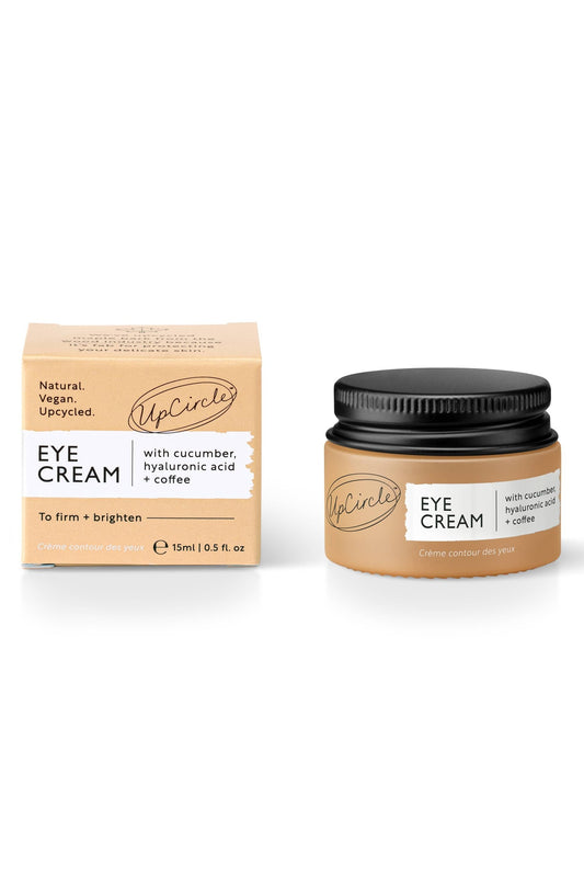Vegan Hydrating Spa Eye Cream with Hyaluronic Acid + Coffee Oil
