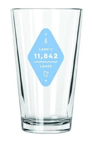 Land of Lakes Pint Glass