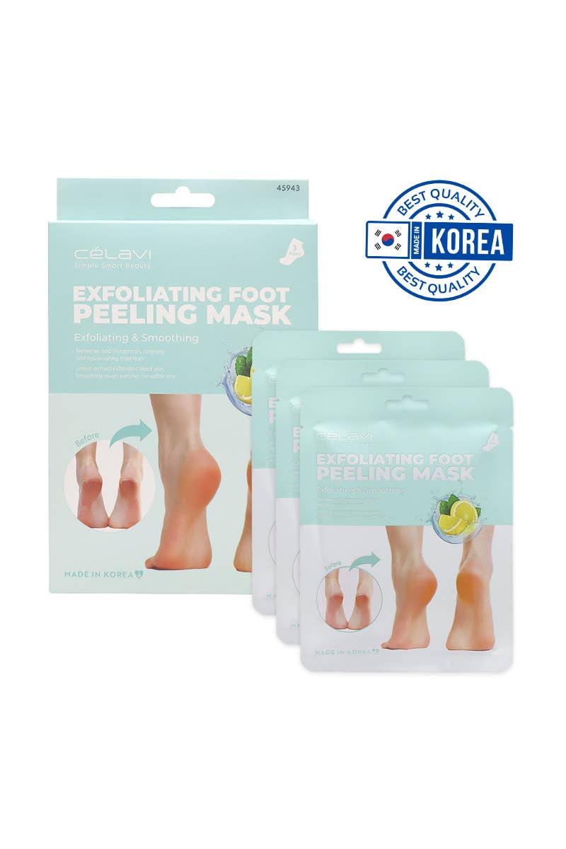 Lemon Foot Peeling Mask Set - 3 Pairs